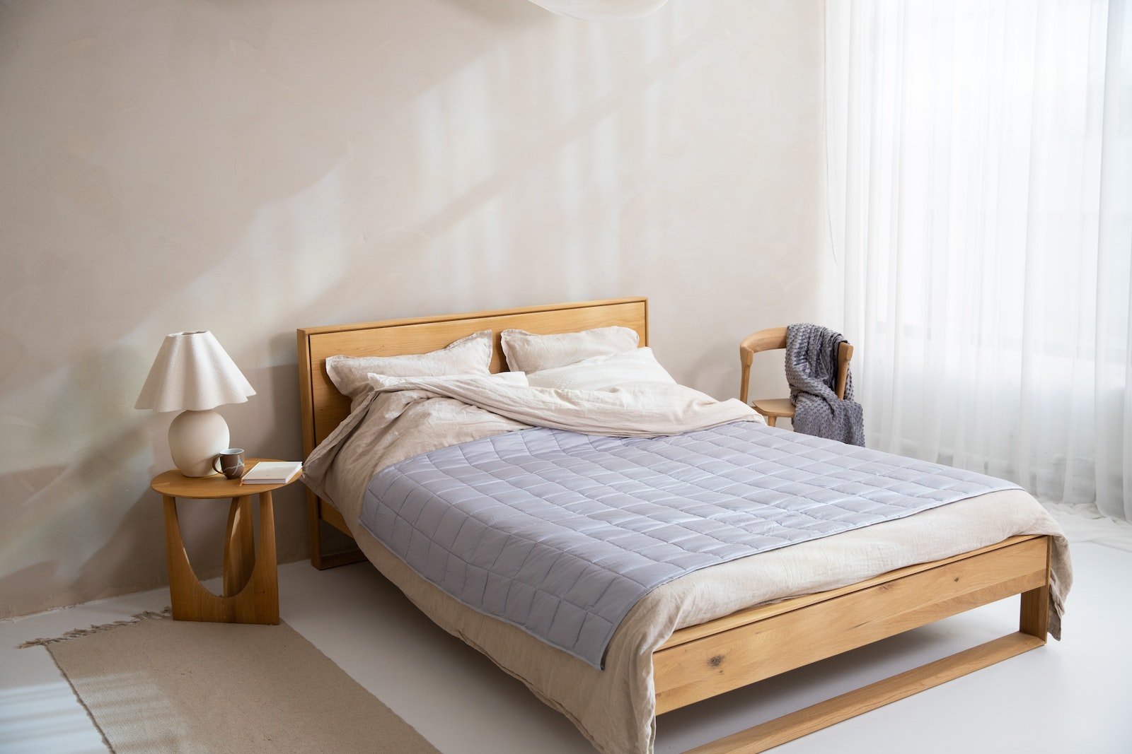 Free stock photo of apartment, bed, bed frame